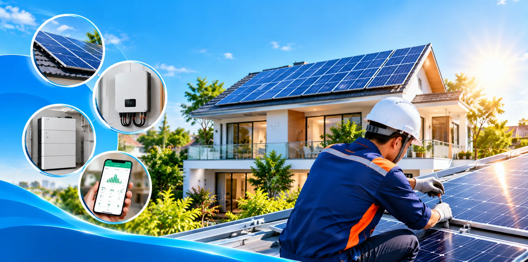 Điện mặt trời dân dụng